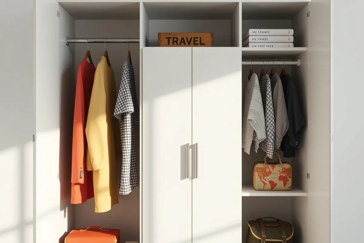 The Weekender is light and easy to pack.