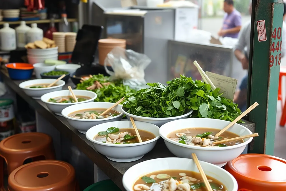 Ben Thanh: a central start to the day.