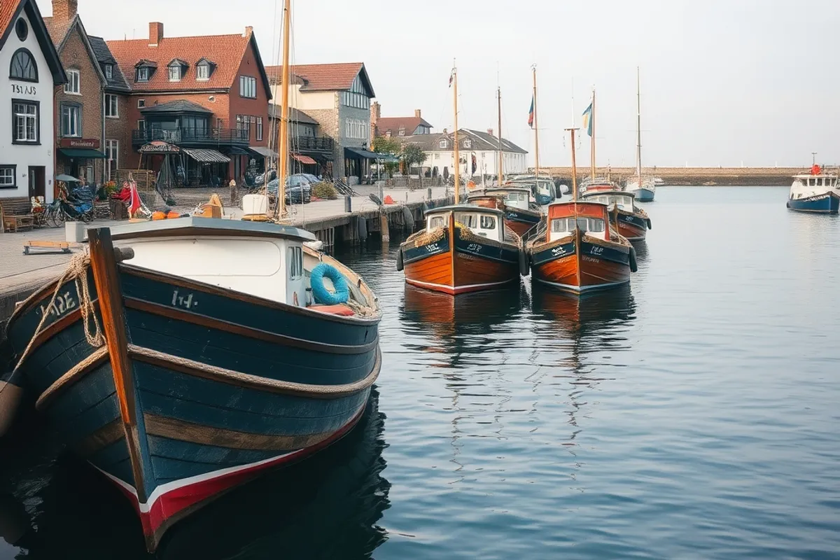 Gdańsk: rebuilt lanes and a lively riverfront.
